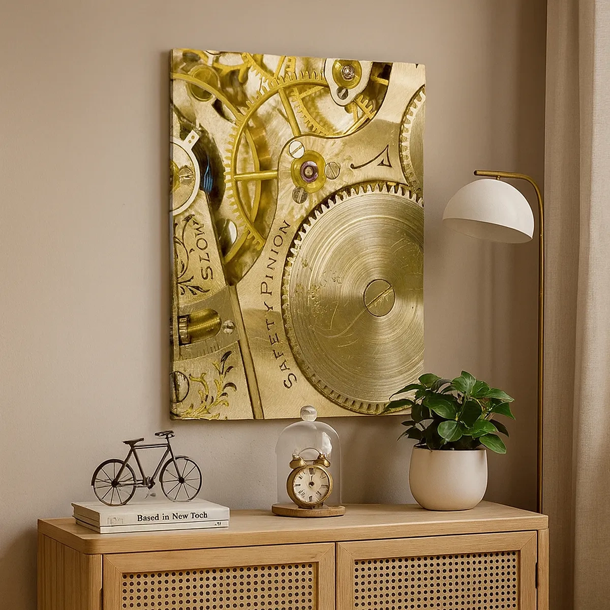 Tablou pe pânză - Fii în pas cu vremurile - 50x70 cm