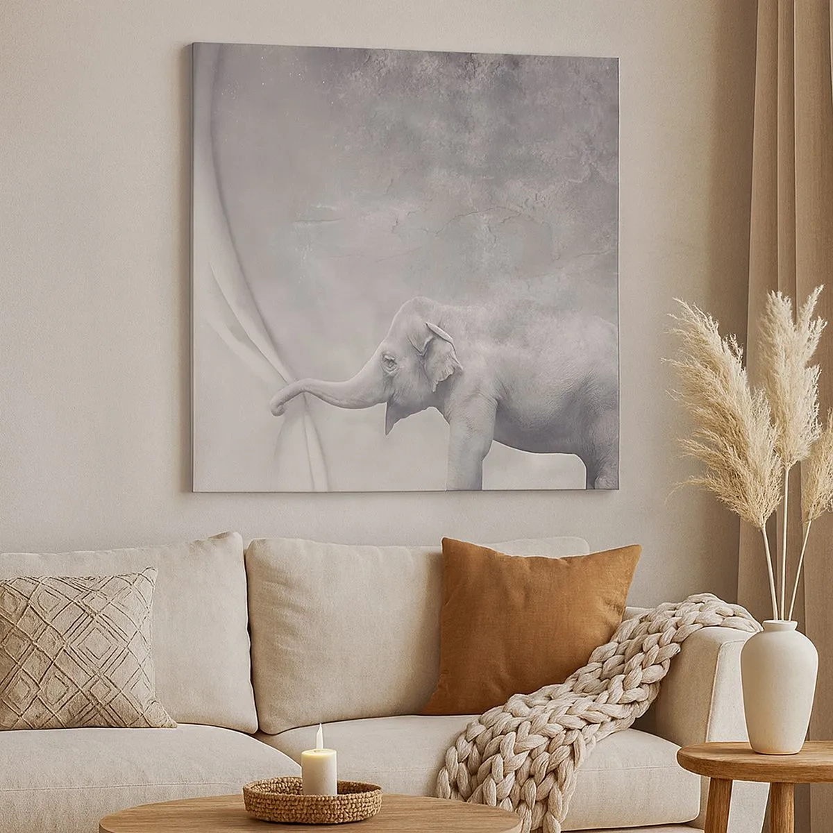 Tablou pe pânză - Dezvăluirea misterului - 30x30 cm