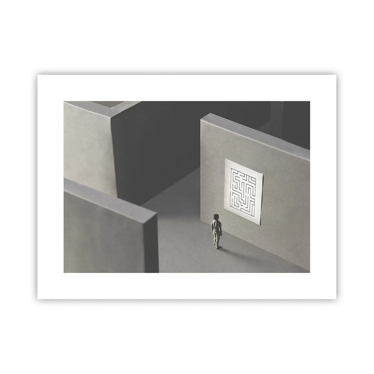 Poster - Dar unde sunt? - 40x30 cm