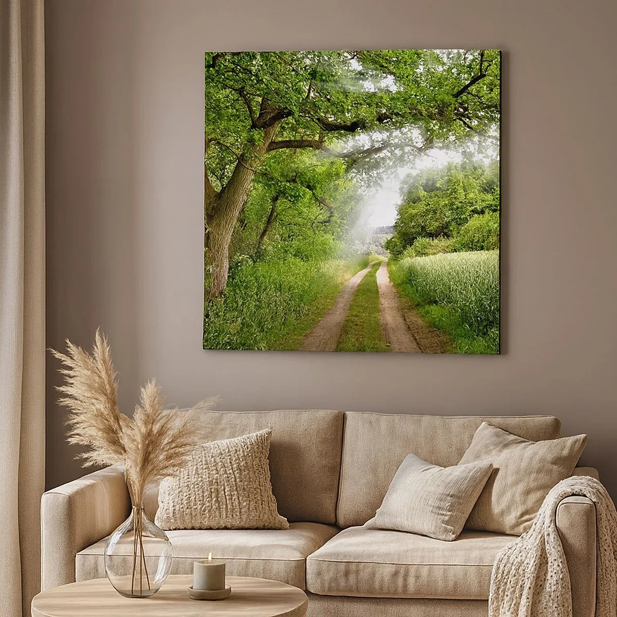 Tablou pe pânză - Et in Arcadia ego - 30x30 cm