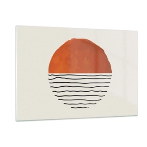 Tablou pe sticlă - În stil japonez - 120x80 cm