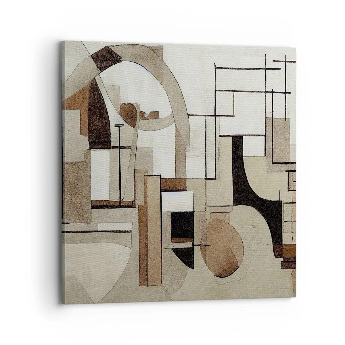 Tablou pe pânză - Peisaj urban 2.0 - 70x70 cm