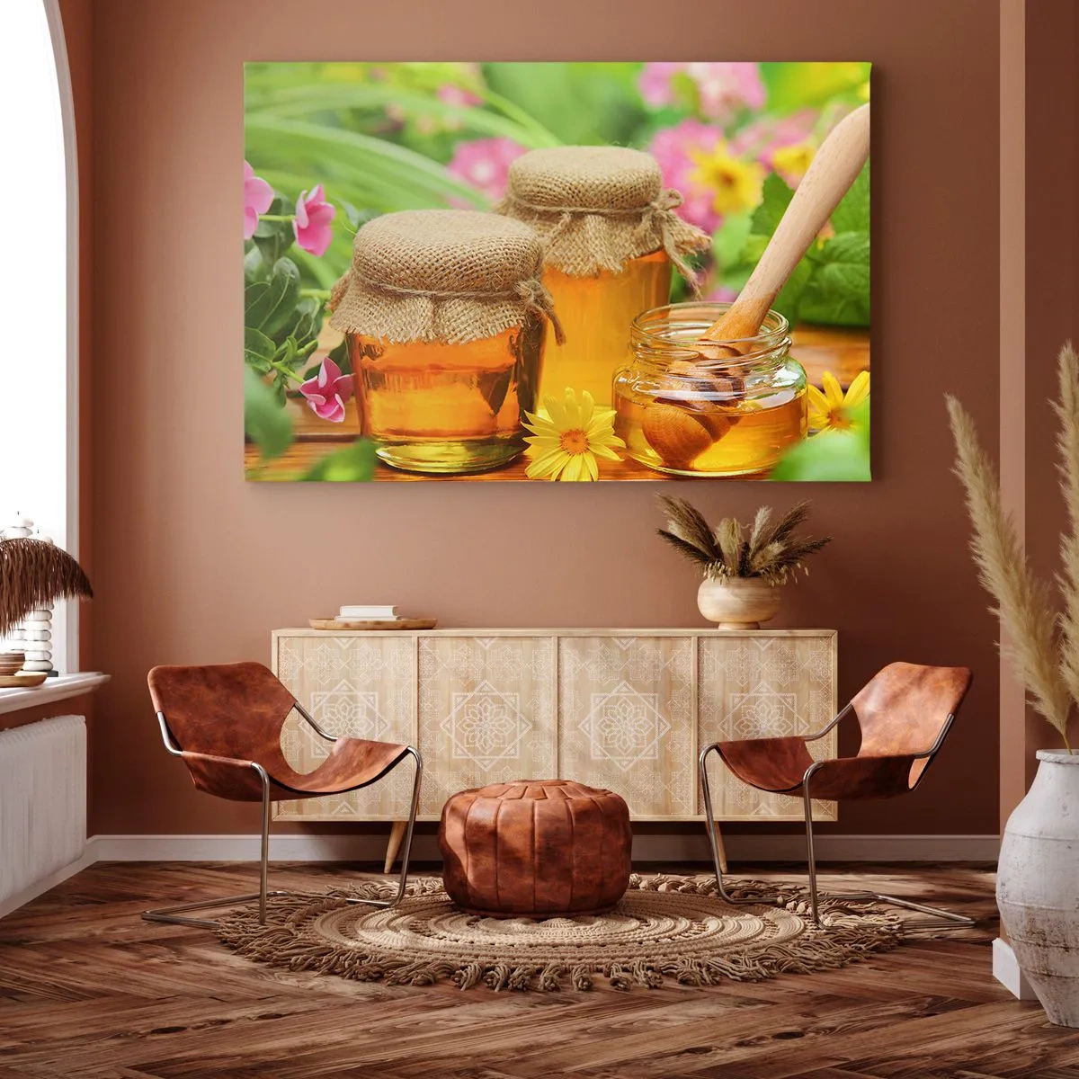 Tablou pe pânză - Dulce și florală - 120x80 cm