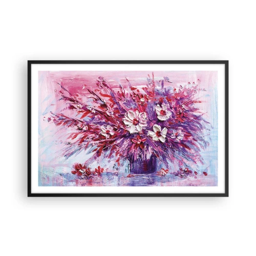 Poster în ramă neagră - Inocență și pasiune - 91x61 cm