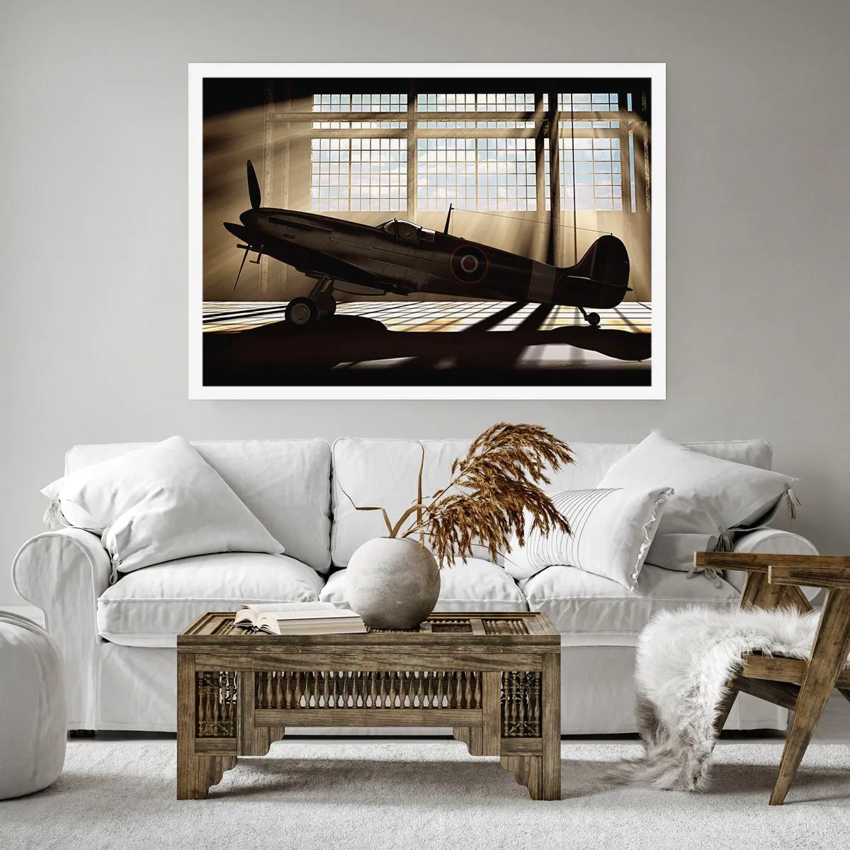 Poster - Odihna războinicului - 100x70 cm