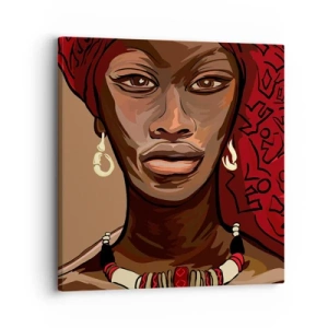 Tablou pe pânză - Venus din abanos - 30x30 cm
