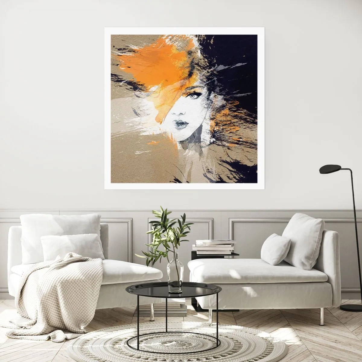 Poster - Și se face lumină - 40x40 cm