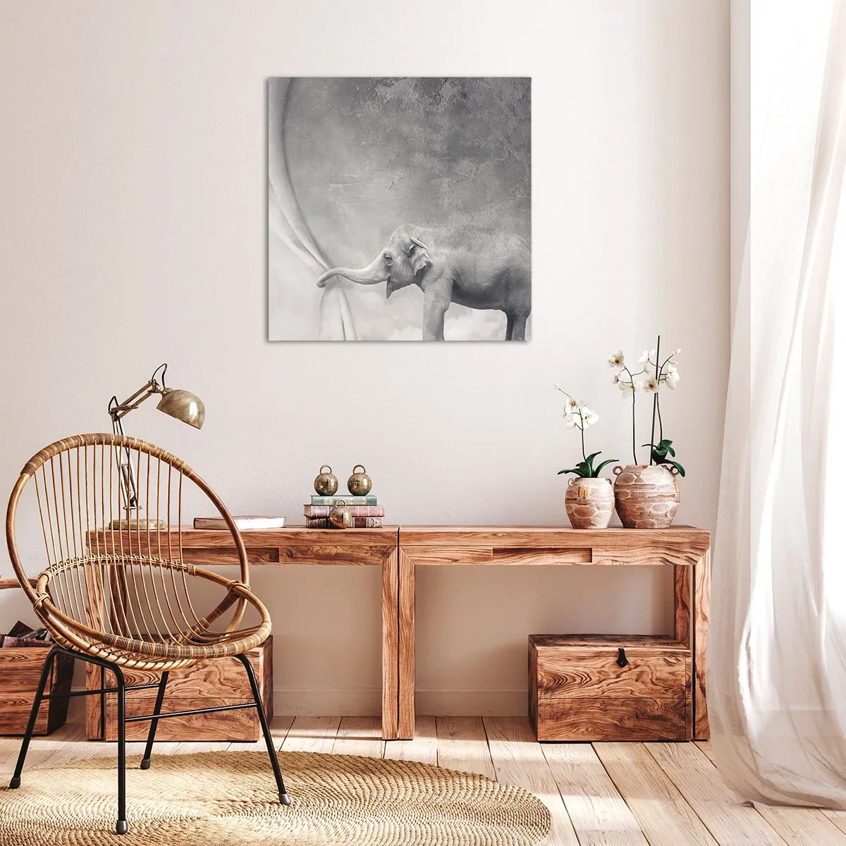 Tablou pe pânză - Dezvăluirea misterului - 40x40 cm