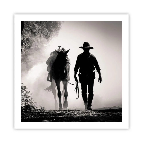 Poster - Texas de dimineața - 60x60 cm