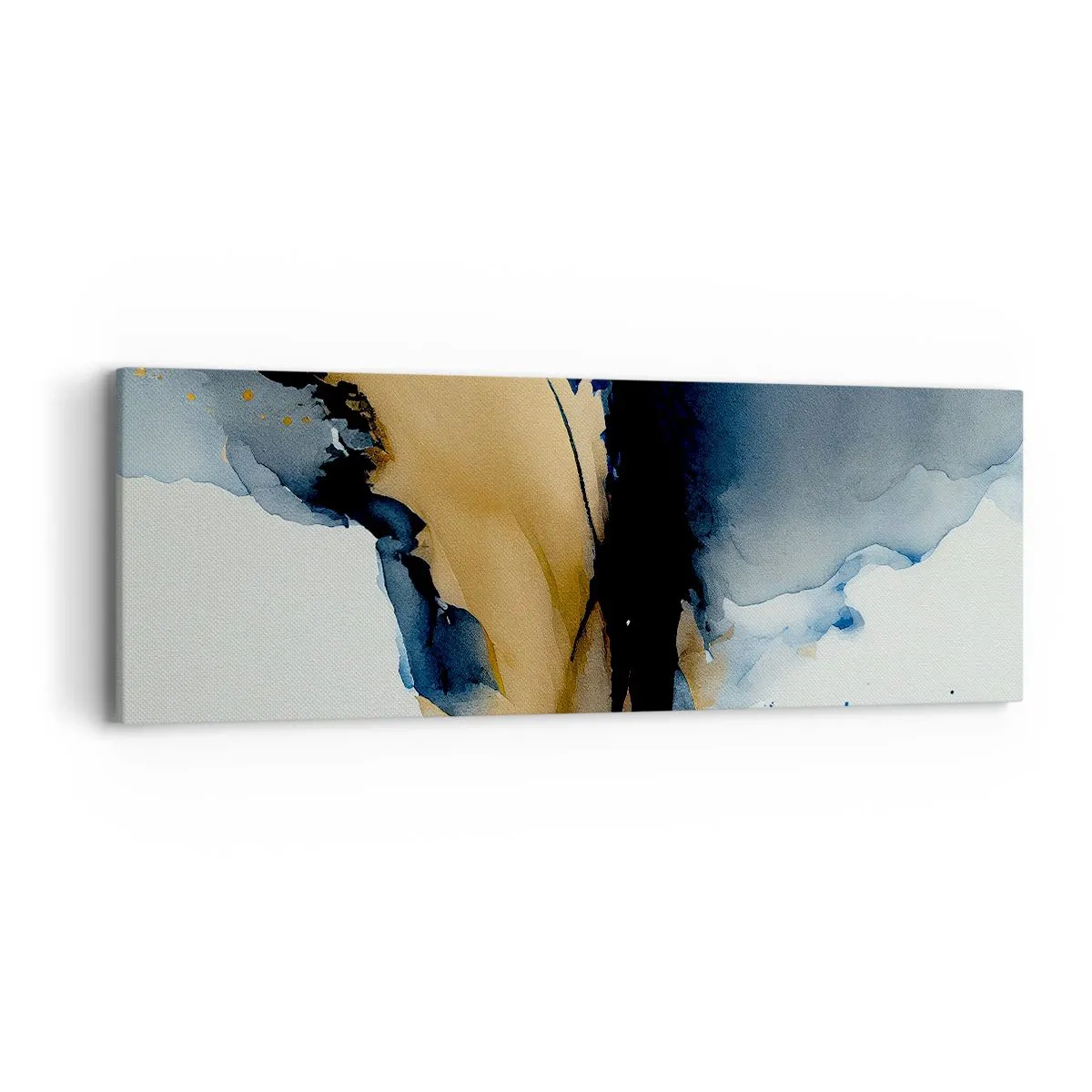 Tablou pe pânză - În spatele cortinei - 90x30 cm