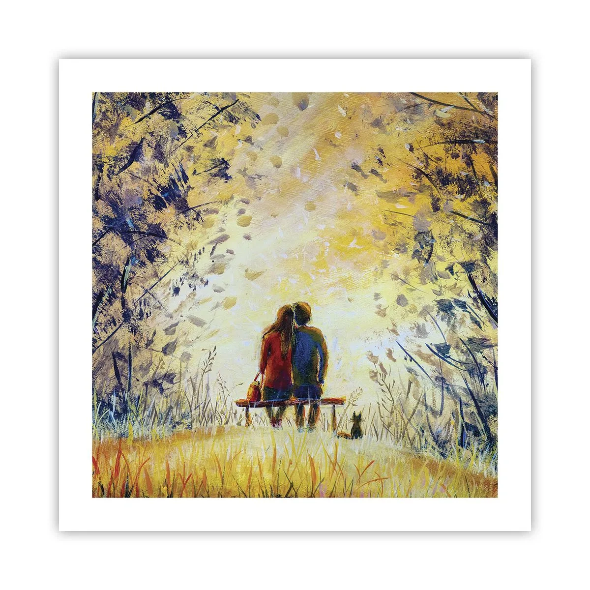 Poster - Un moment magic - 50x50 cm