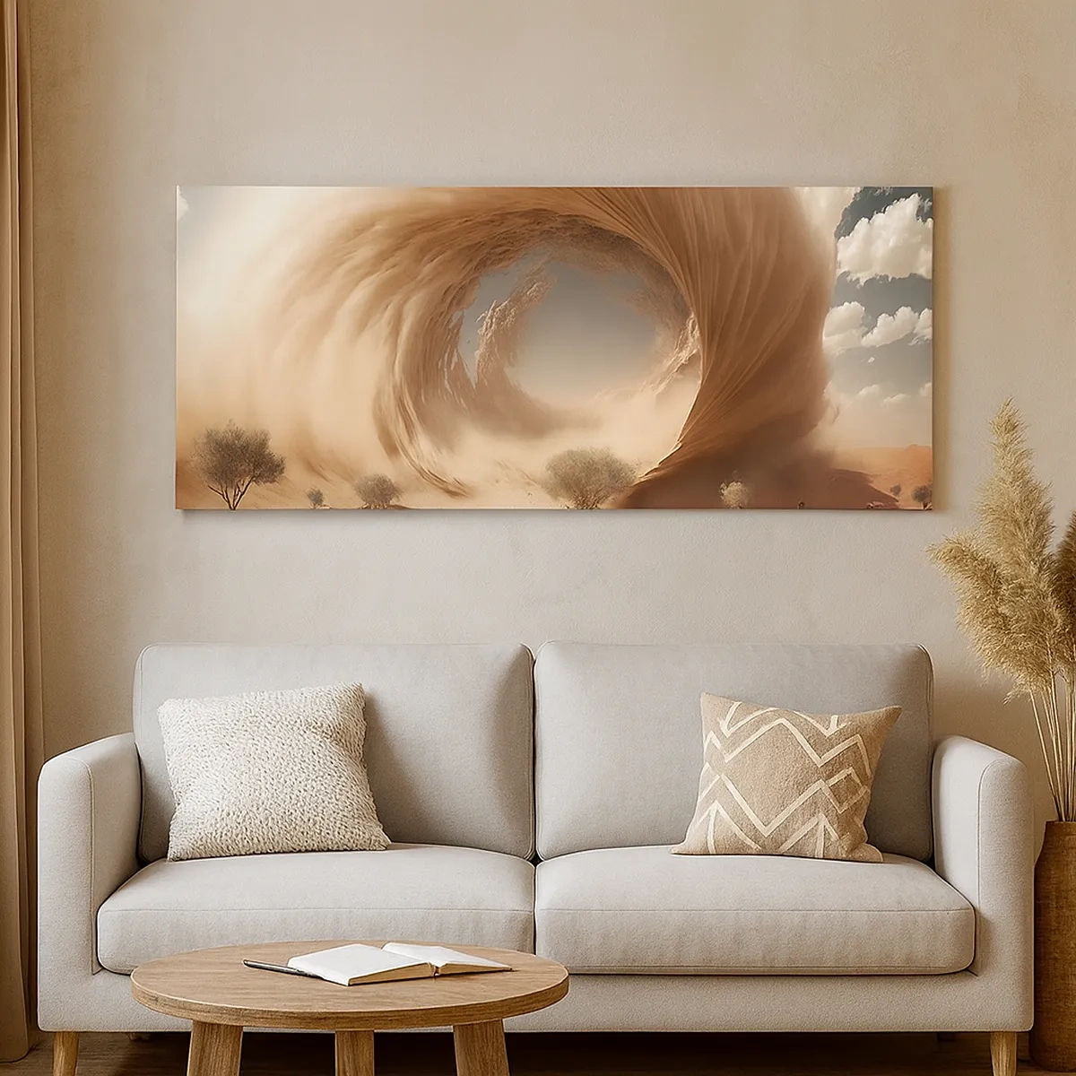 Tablou pe pânză - Portal deschis - 30x30 cm