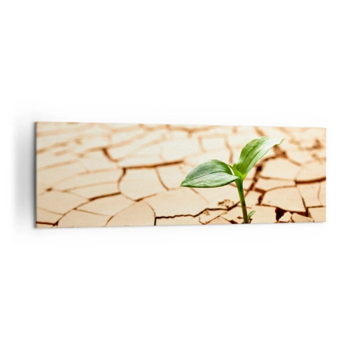 Tablou pe pânză - Forța irepresibilă a vieții - 160x50 cm