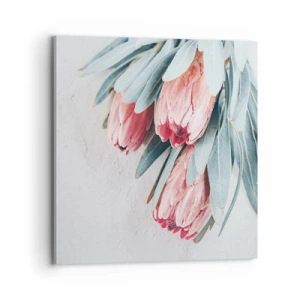 Tablou pe pânză - Rușinate de propria lor frumusețe - 70x70 cm