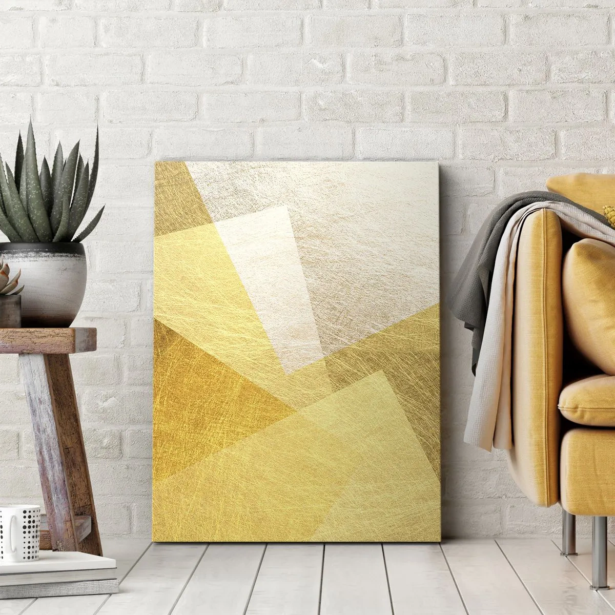 Tablou pe pânză - Vremea de geometrie - 50x70 cm