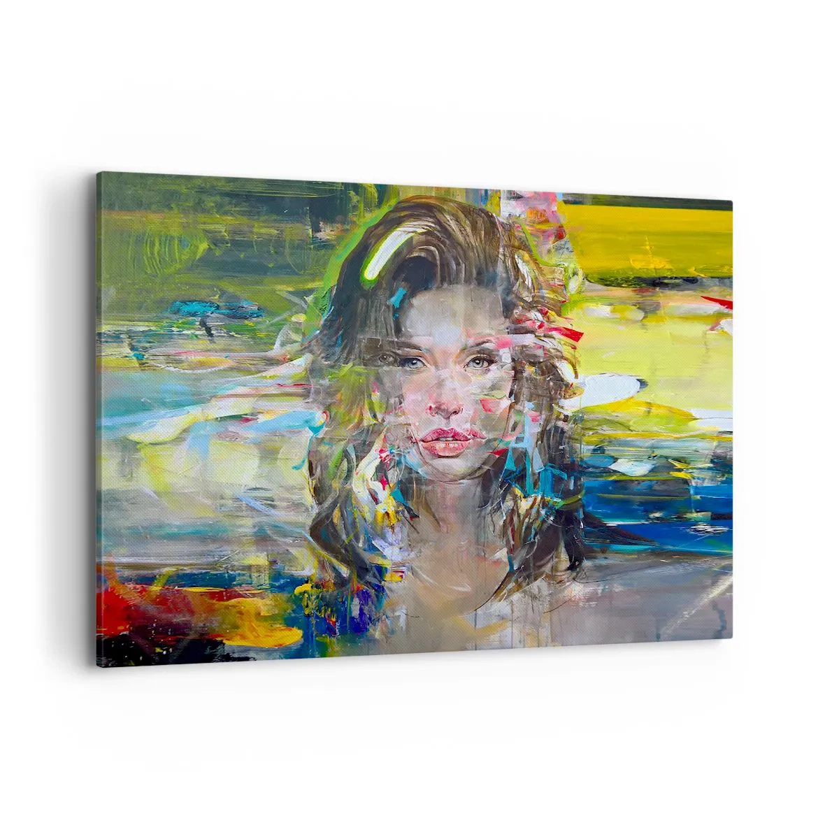 Tablou pe pânză - În spatele cortinei de aer - 100x70 cm