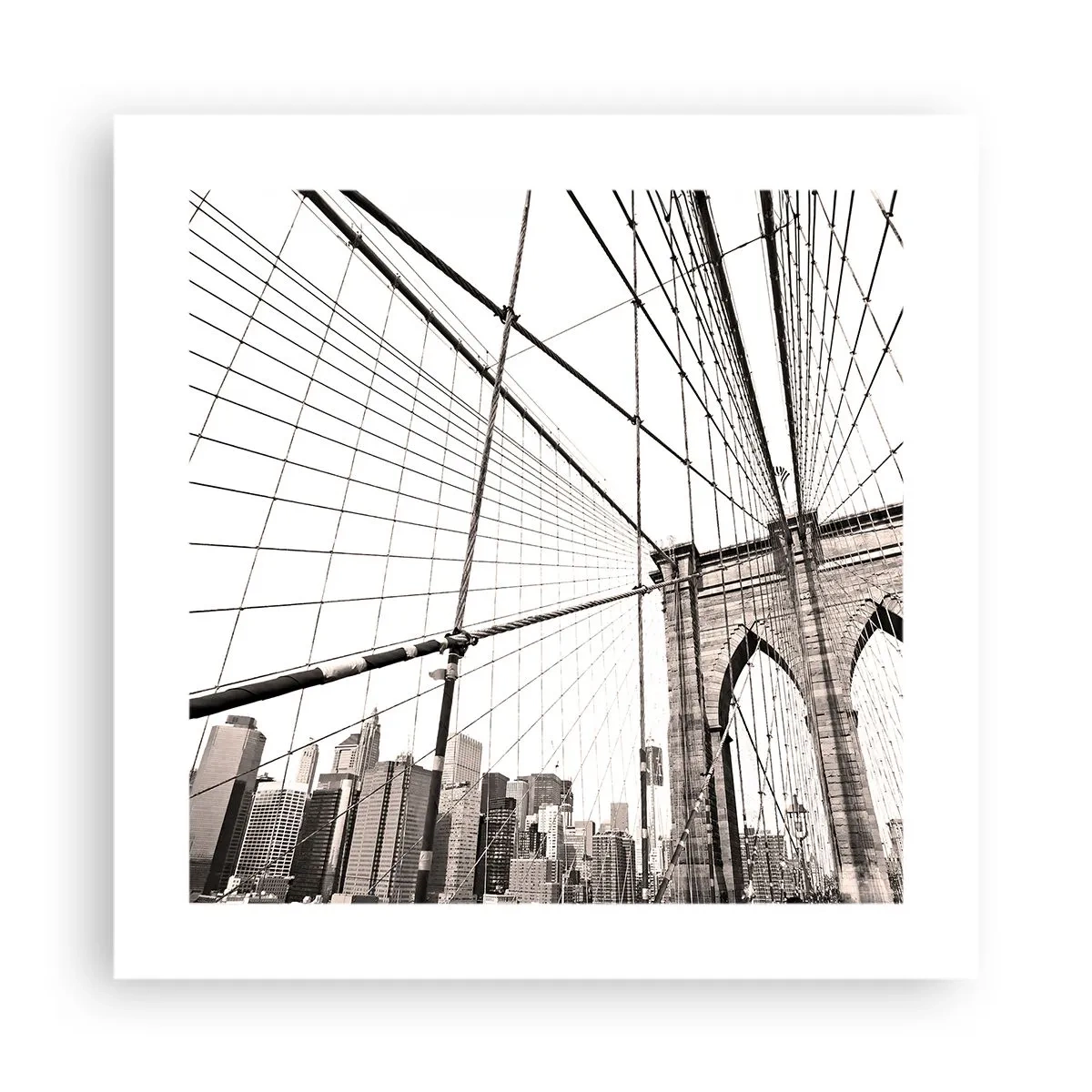 Poster - Catedrala din New York - 40x40 cm