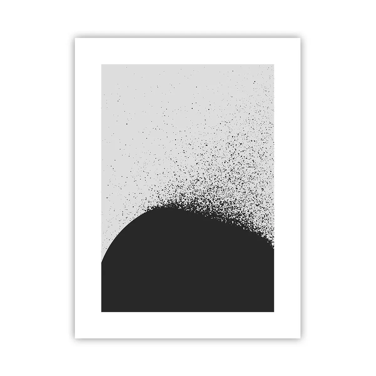 Poster - Mișcarea particulelor - 30x40 cm