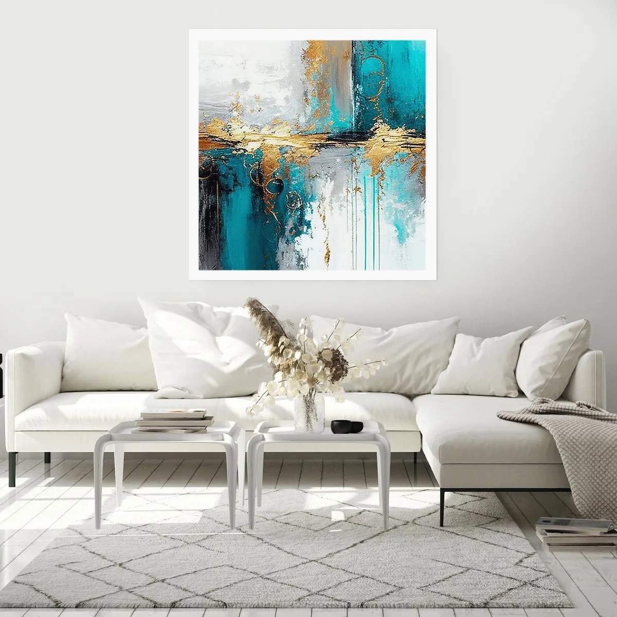 Poster - Totul curge - 30x30 cm