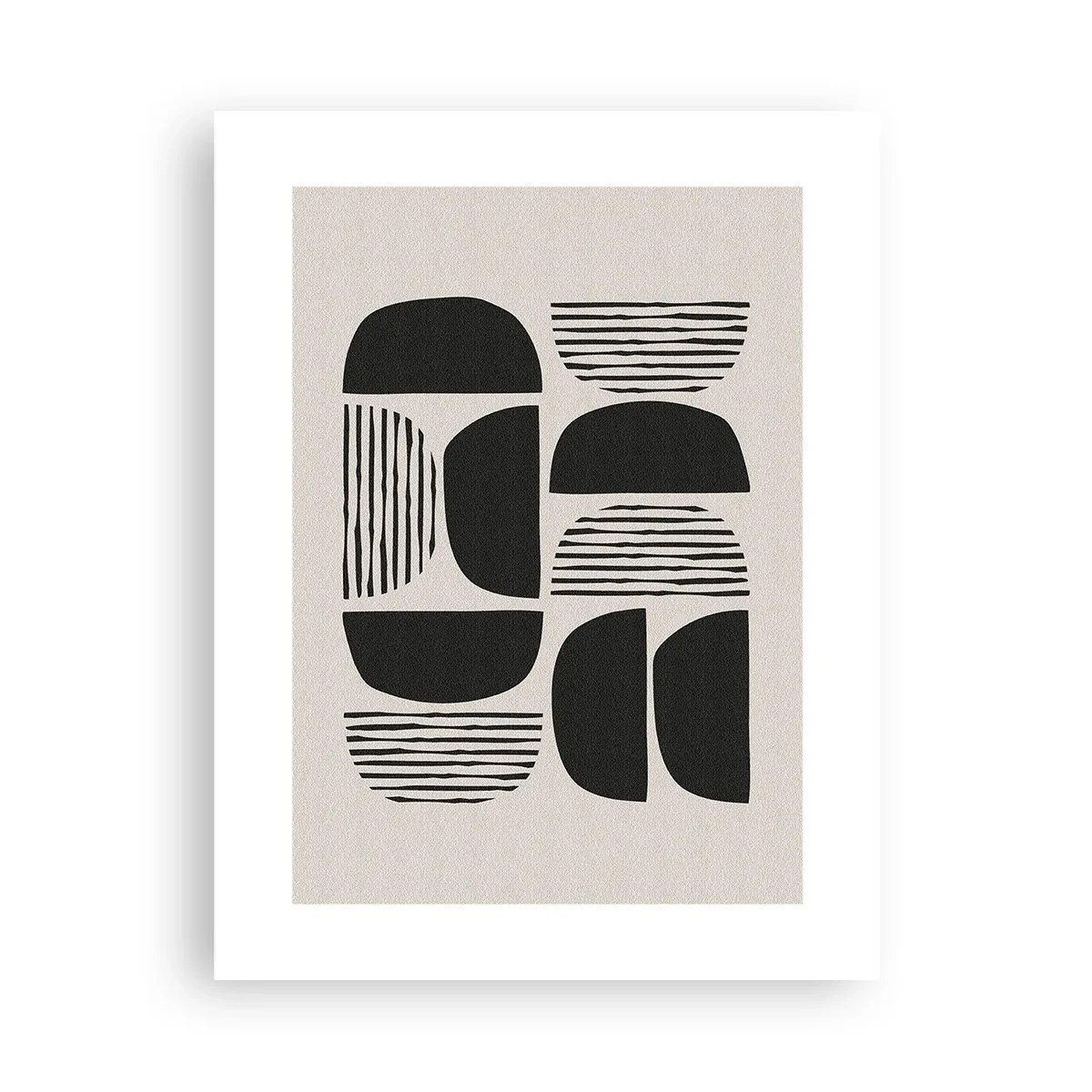 Poster - Jumătăți necomplete - 30x40 cm