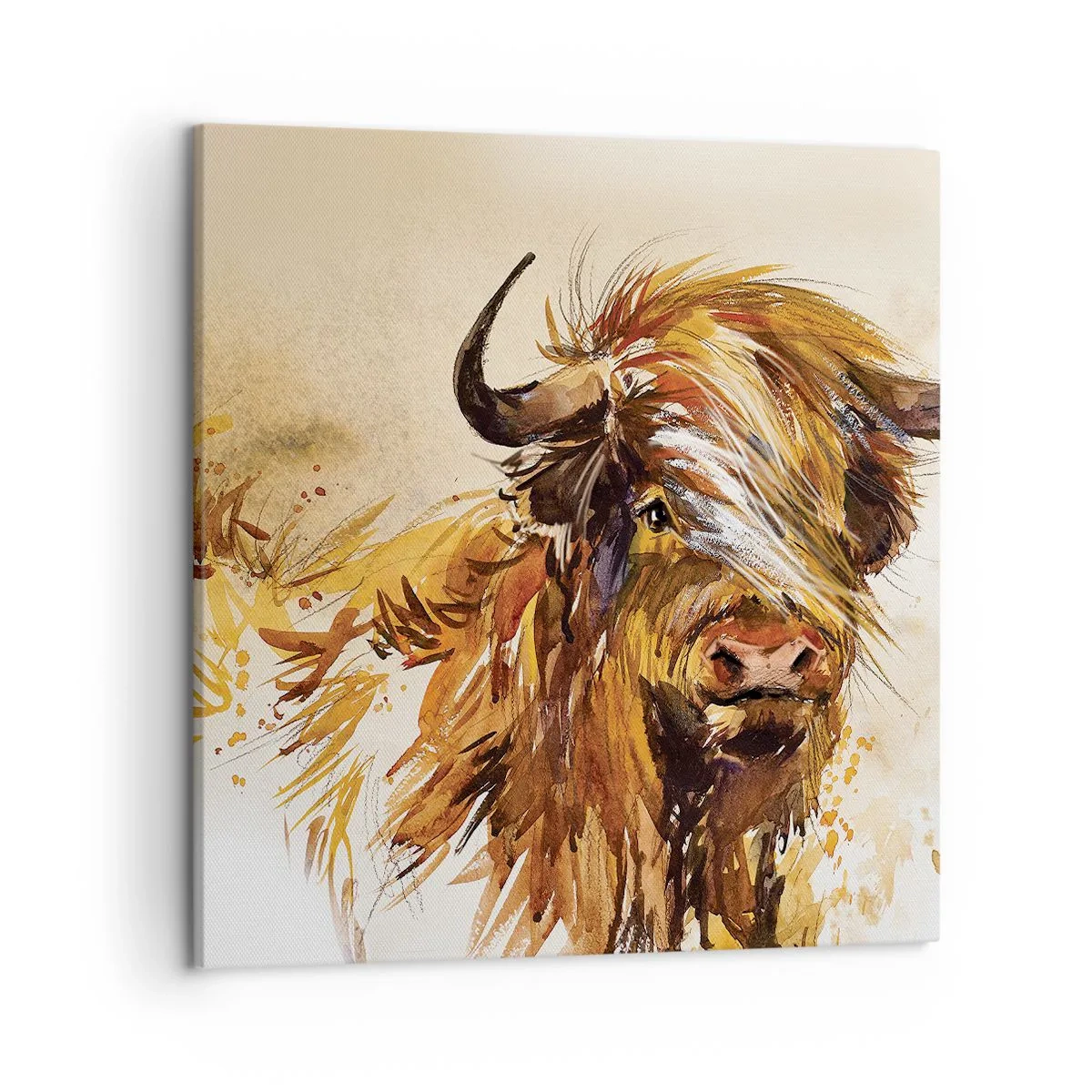 Tablou pe pânză - Mândria vânătorului - 50x50 cm