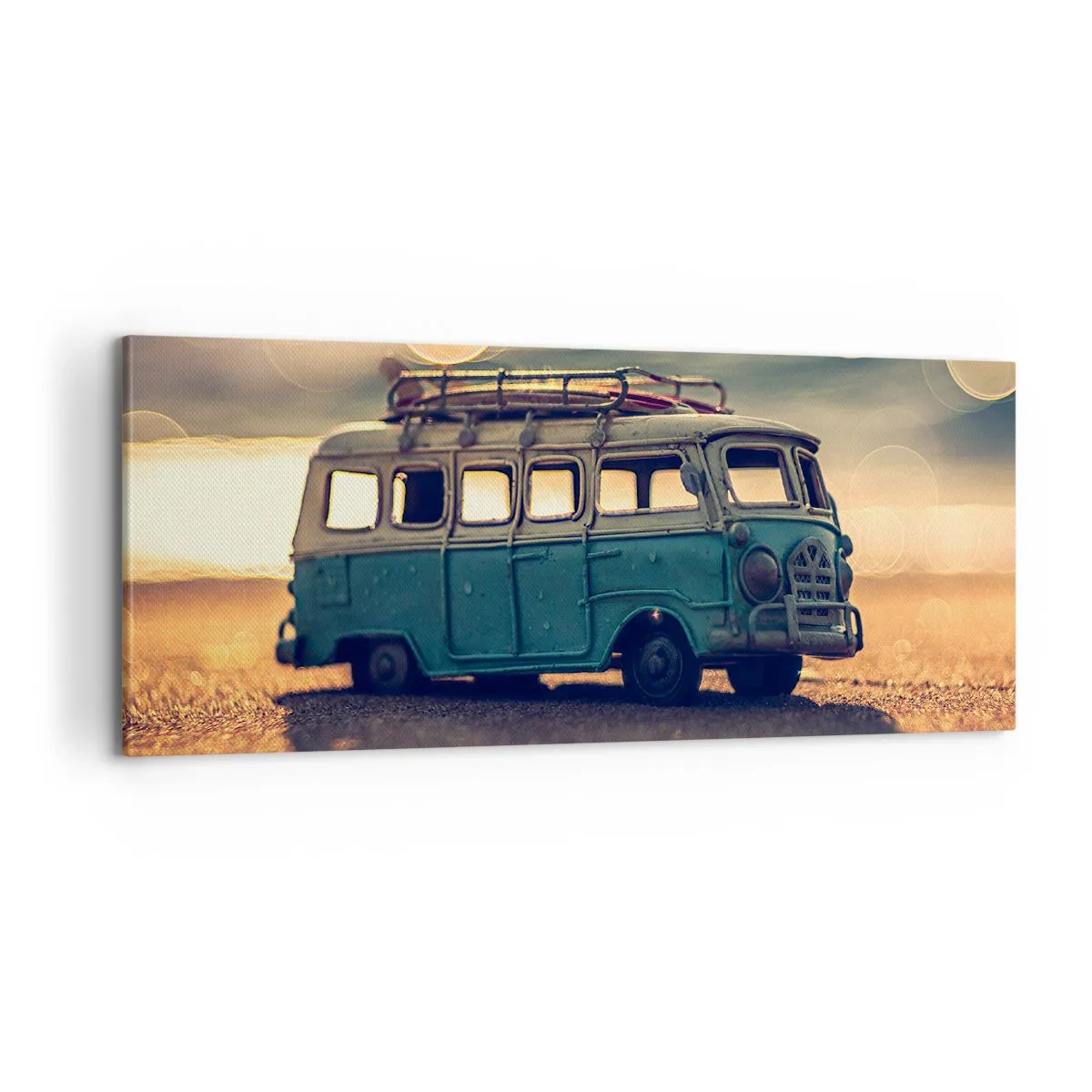 Tablou pe pânză - Sfârșitul zeilor: banilor și al muncii - 100x40 cm