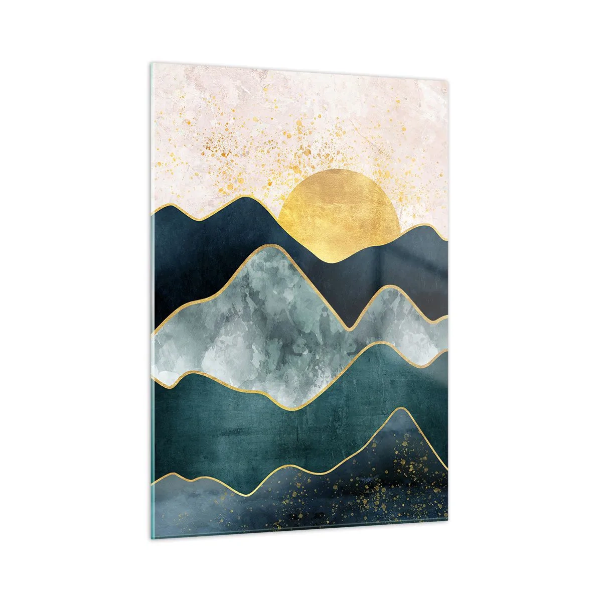 Tablou pe sticlă - Dincolo de șapte munți - 50x70 cm