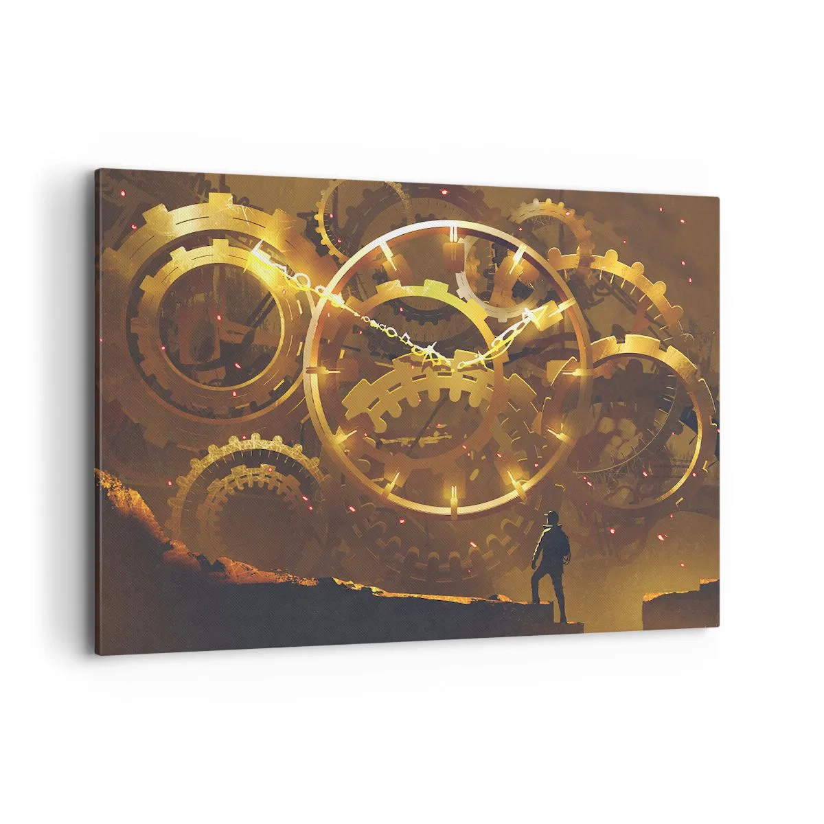 Tablou pe pânză - La sursa timpului - 100x70 cm