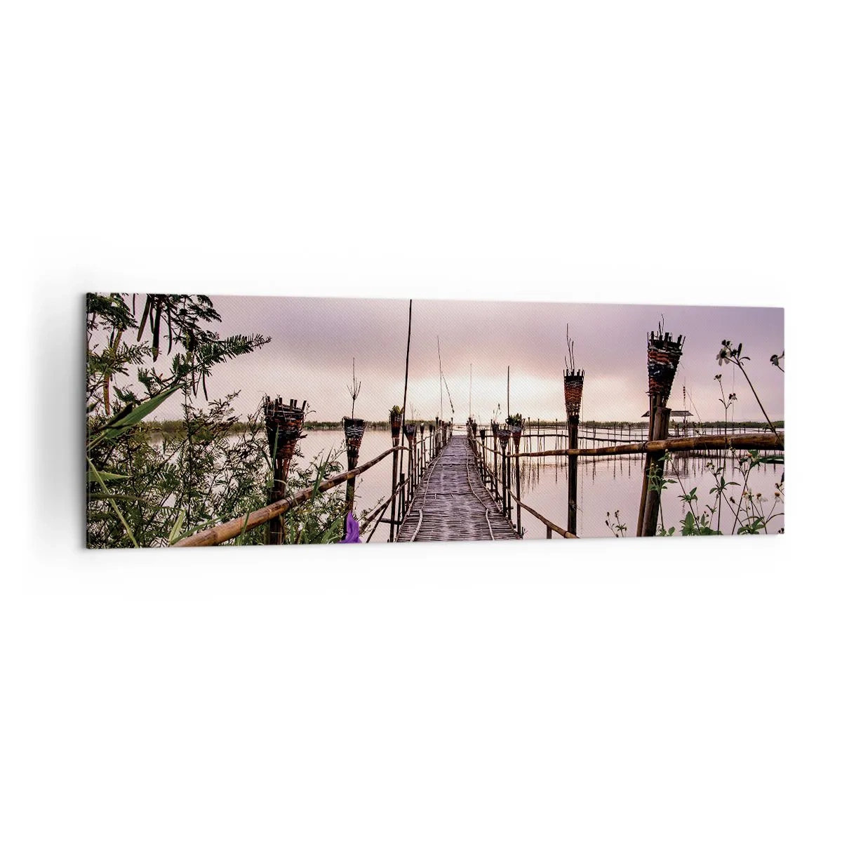 Tablou pe pânză - Pacea și liniștea Asiei - 160x50 cm