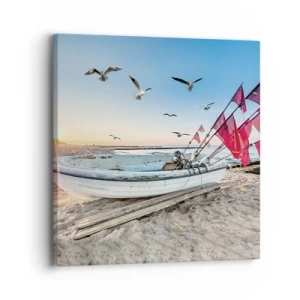 Tablou pe pânză - O odihnă binemeritată - 30x30 cm