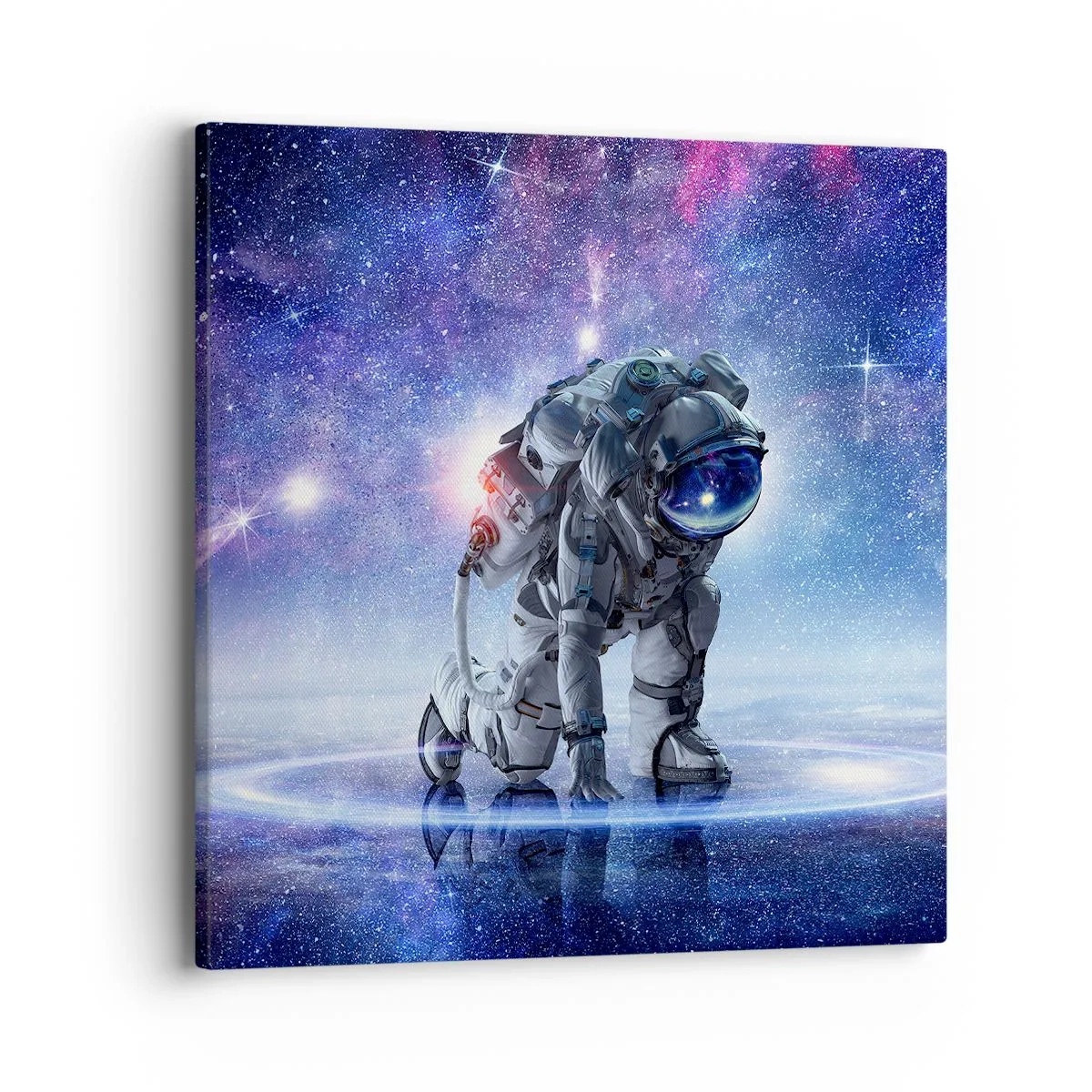 Tablou pe pânză - Cerul înstelat de deasupra mea - 40x40 cm