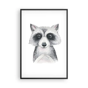 Poster în ramă neagră - Un moment pentru emoții - 61x91 cm