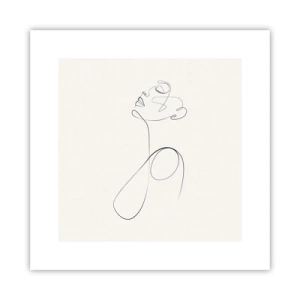 Poster - Încâlcită în vise - 30x30 cm