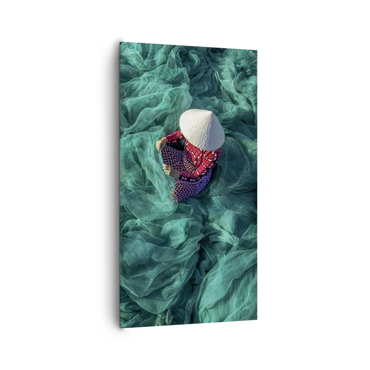 Tablou pe pânză - Într-o mare de rețea - 65x120 cm