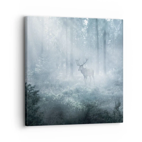 Tablou pe pânză - Plimbarea de dimineață prin regat - 30x30 cm