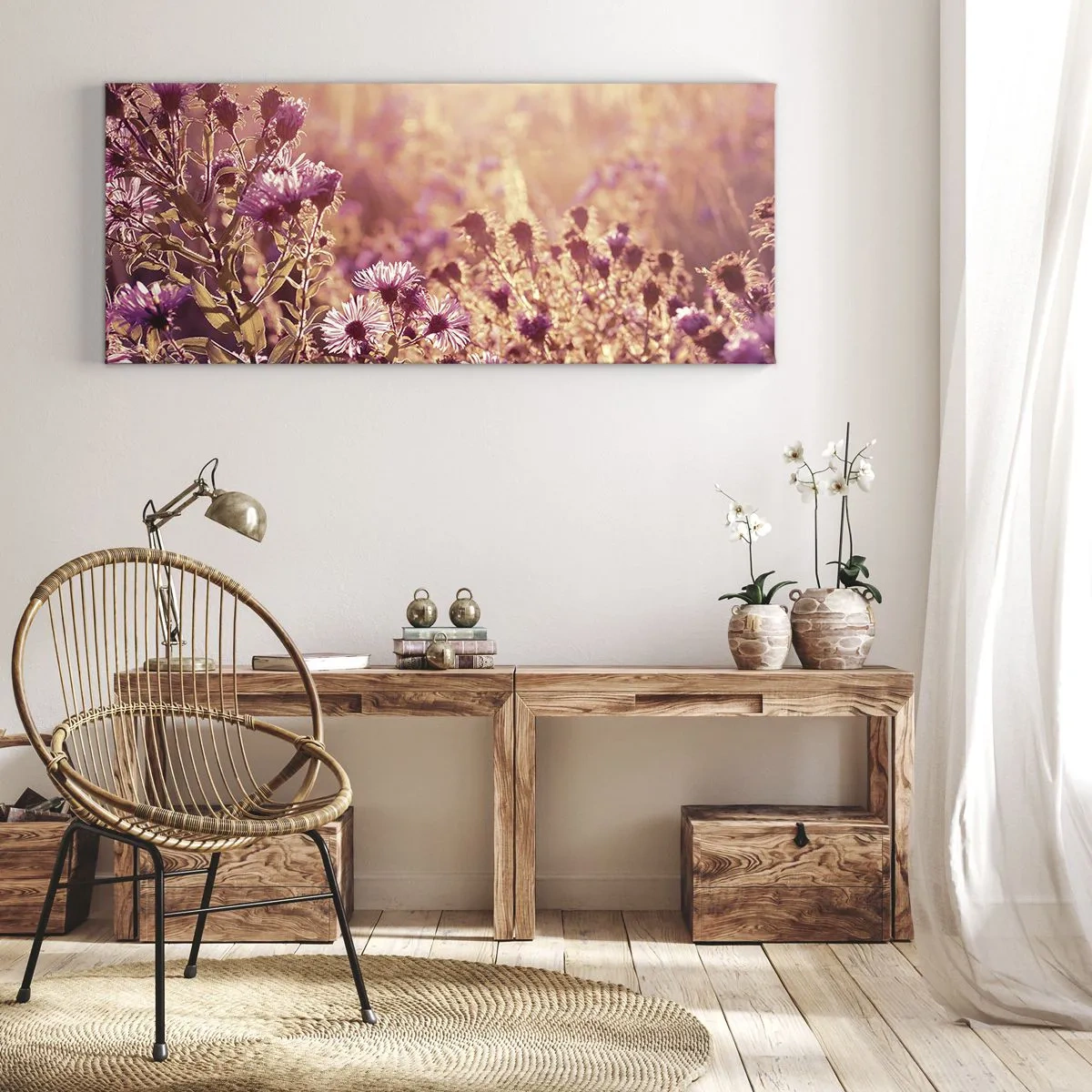 Tablou pe pânză - Înainte ca vara să plece - 160x50 cm