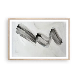 Poster în ramă de stejar deschis - Doar pentru distracție - 91x61 cm