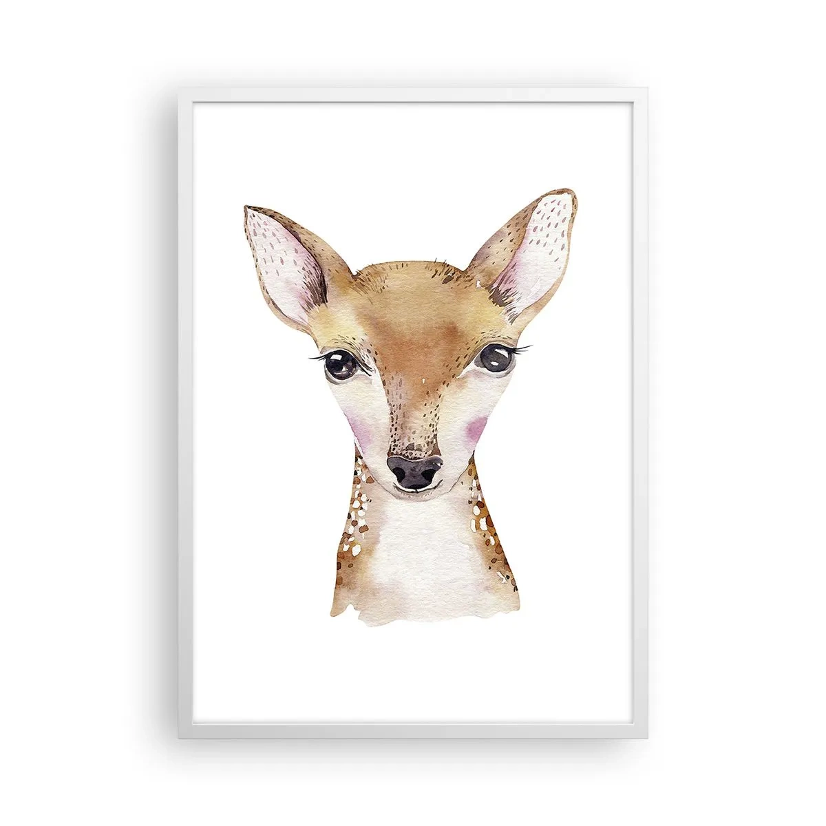 Poster în ramă albă - Natura inocenței - 50x70 cm