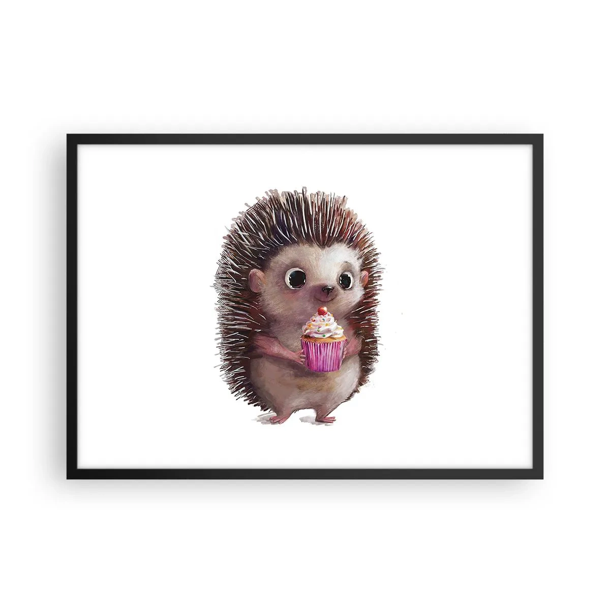 Poster în ramă neagră - Fiecare zi este o sărbătoare - 70x50 cm