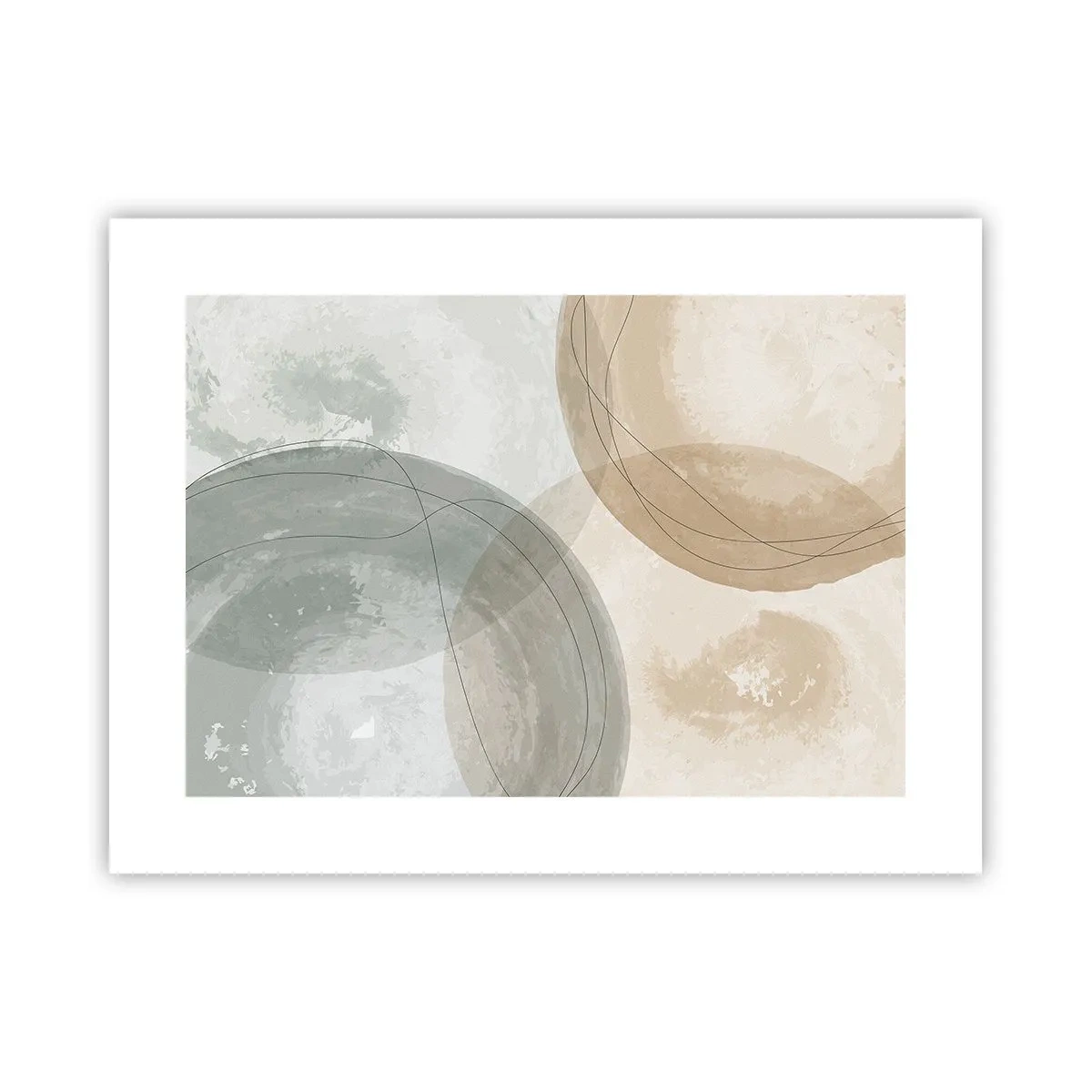 Poster - Întrepătrunderea lumilor - 40x30 cm