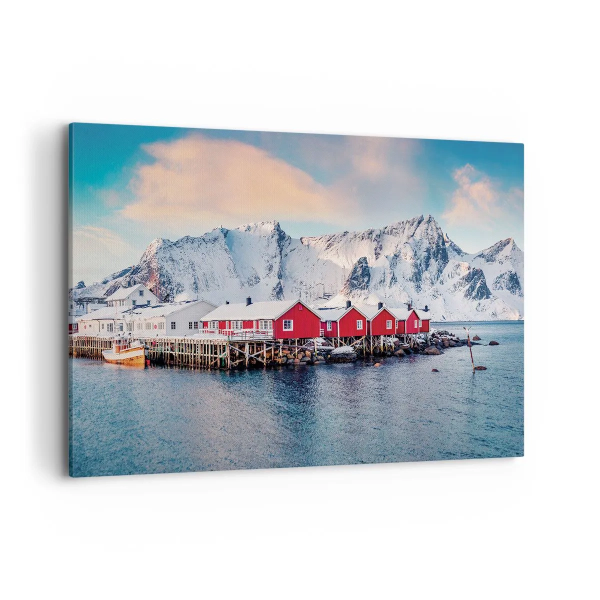 Tablou pe pânză - Retragerea nordică - 120x80 cm