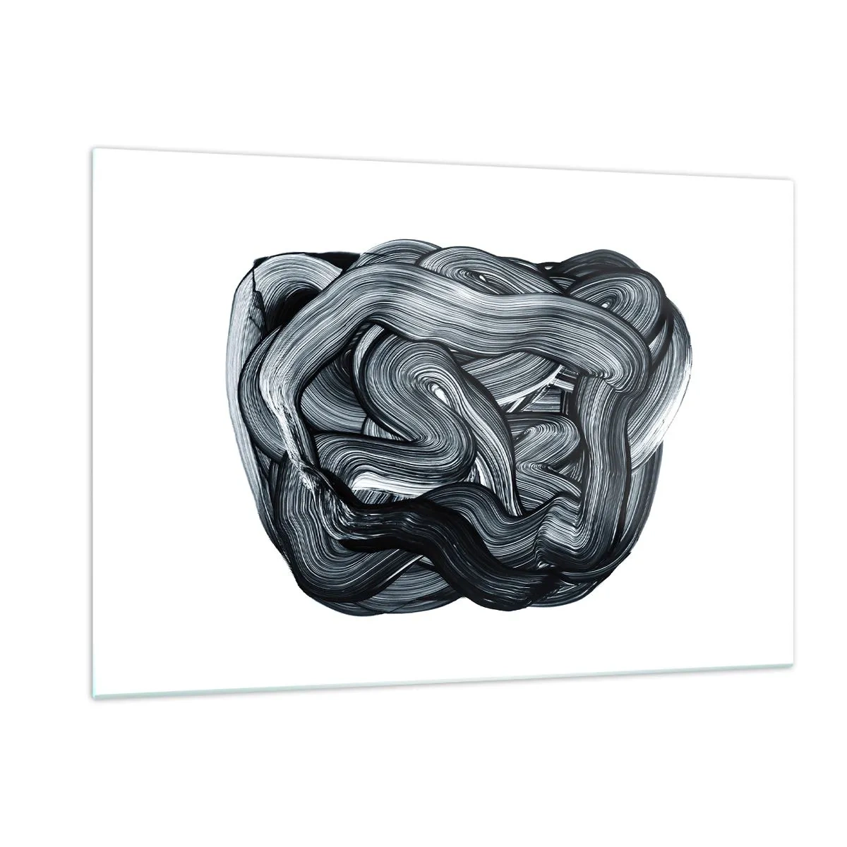 Tablou pe sticlă - Nu este atât de simplu - 120x80 cm