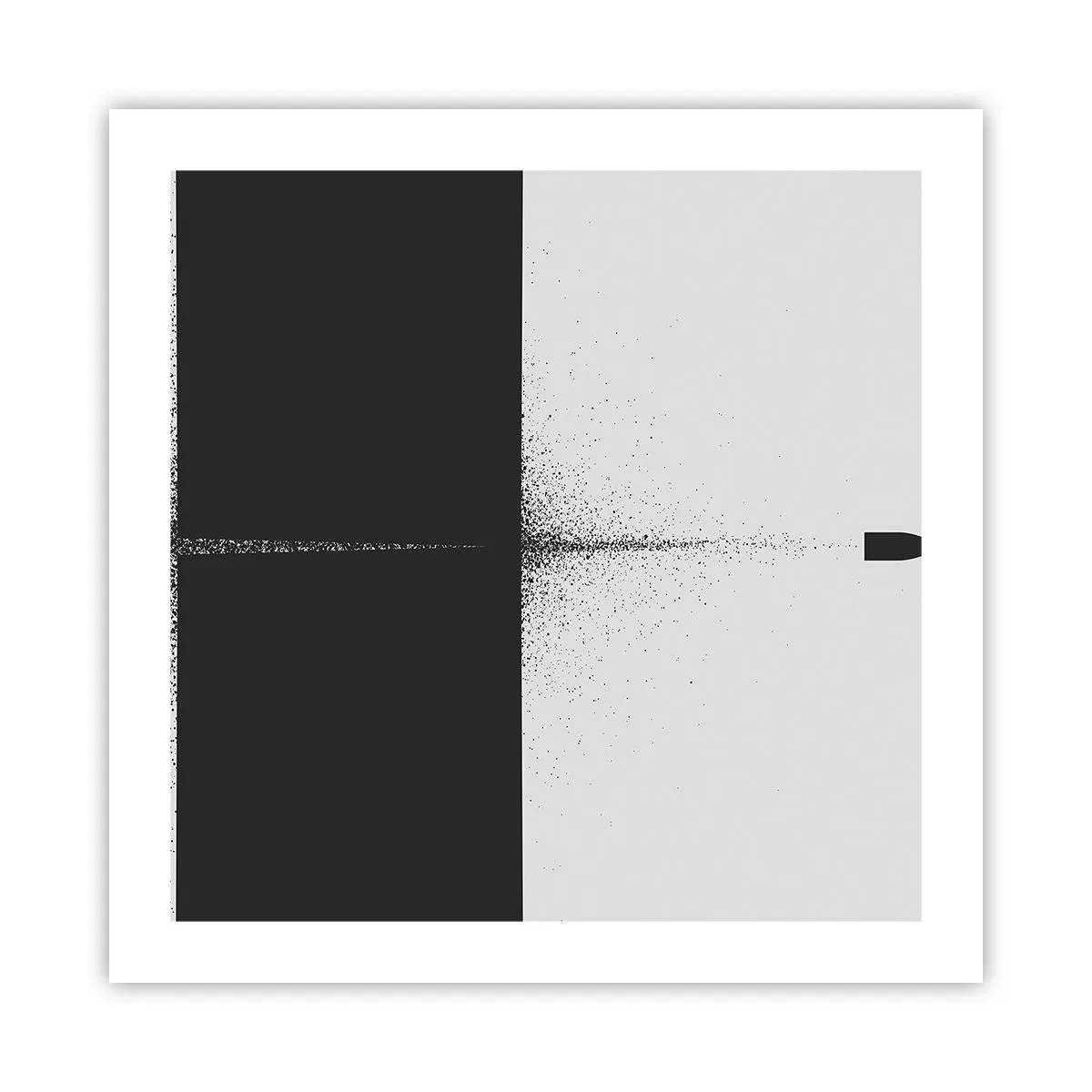Poster - Direct la țintă - 50x50 cm