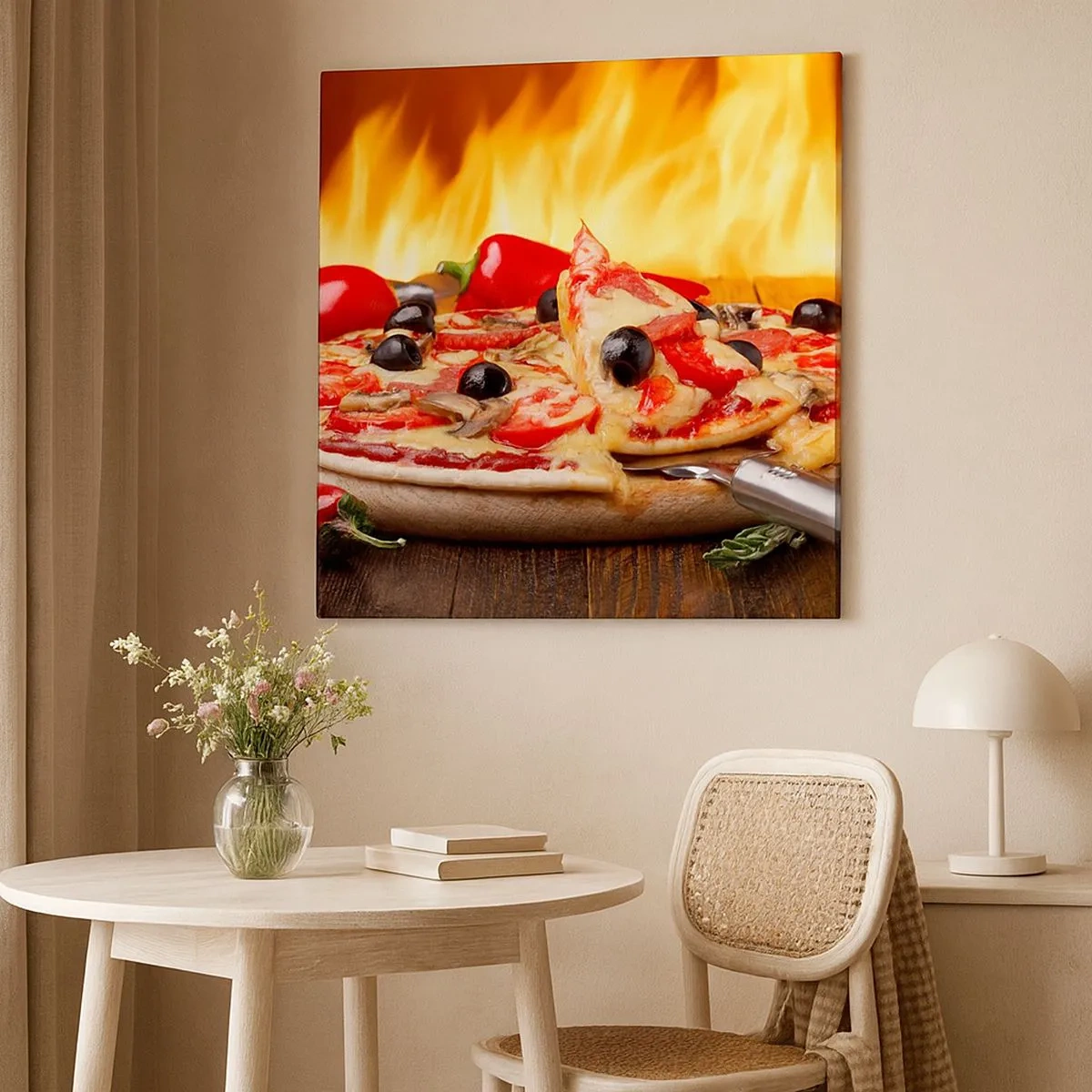 Tablou pe pânză - From Italy with love - 30x30 cm