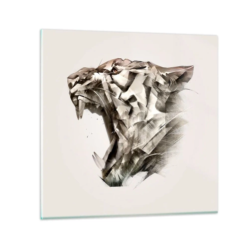 Tablou pe sticlă - Știți deja cine este la conducere - 70x70 cm