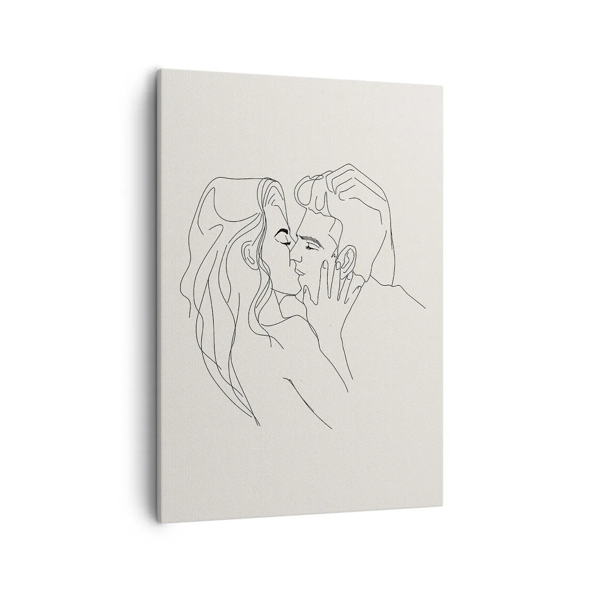 Tablou pe pânză - Încurcați în sentimente - 50x70 cm