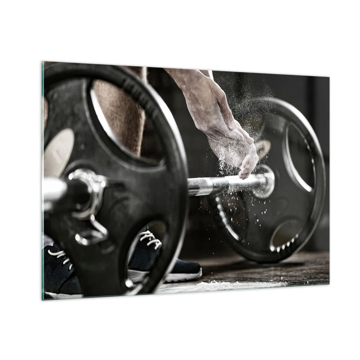 Tablou pe sticlă - Provocare acceptată! - 100x70 cm