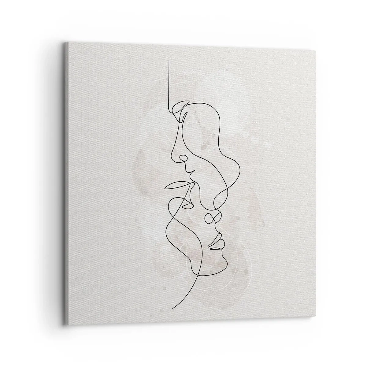 Tablou pe pânză - Încurcați într-o îmbrățișare - 60x60 cm