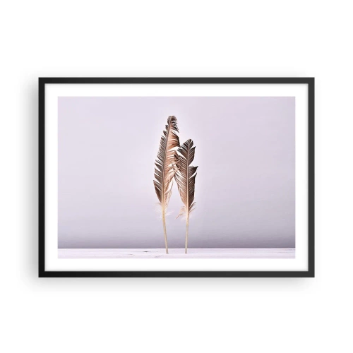 Poster în ramă neagră - Împotriva neantului - 70x50 cm