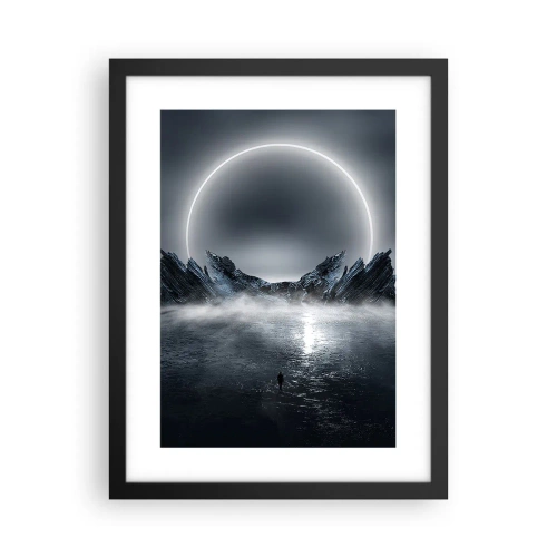 Poster în ramă neagră - Final de poveste - 30x40 cm